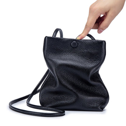 Cyflymder New Women Genuine Leather Handbags Female Large Capacity Shoulder Bags Phone Pocket Card Holders Fashion Crossbody Bags for Girl