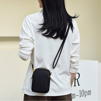 Realaiot Fashion Women Crossbody Zipper Mobile Phone Shoulder Bag Lady Female Multifunction Handbag Wrist Purse New Sports Wallet