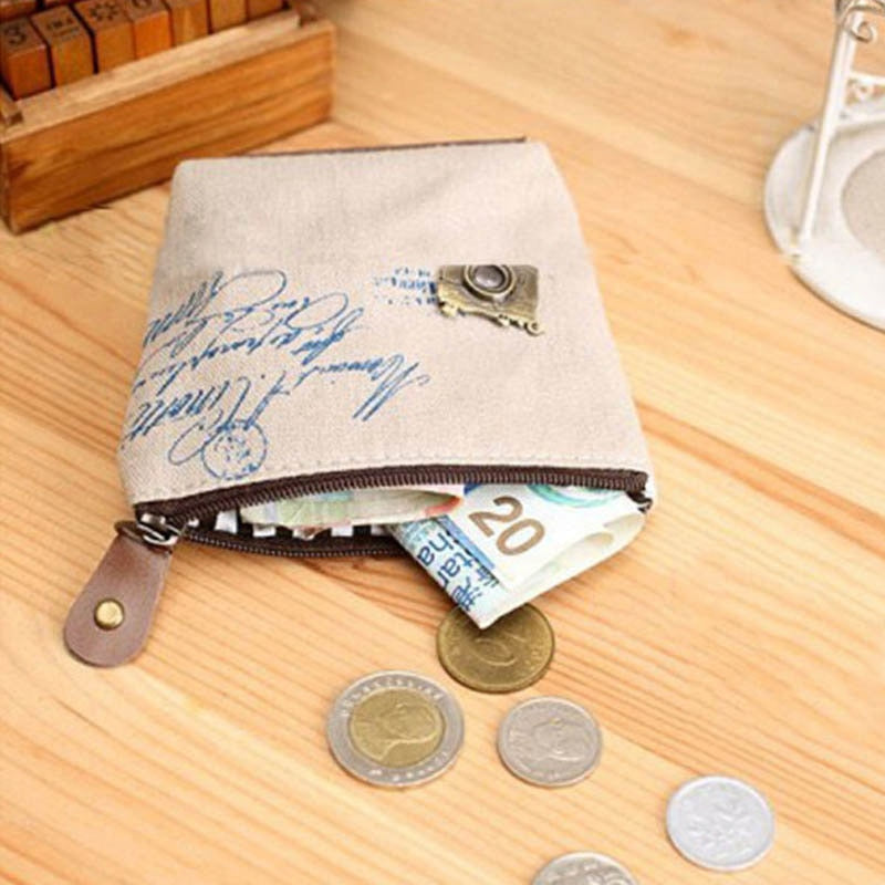 Realaiot Fashion Womens Lady Kid Coin Wallet Lady Small Mini Coin Pouch Zipper Money Key Earphone Line Mini Coin Purse Card Holder