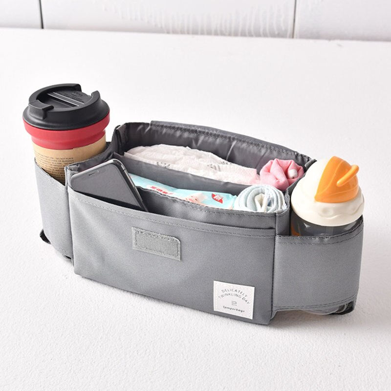 Realaiot Baby Stroller Accessoris Bag New Cup Bag Stroller Organizer Baby Carriage Pram Buggy Cart Bottle Bag Car Bag Baby Accessories