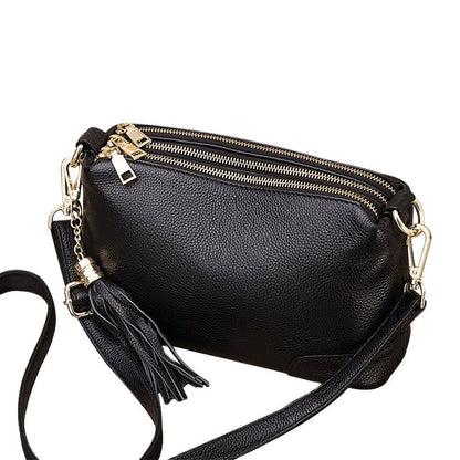 Realaiot Genuine Leather Women Bag Shoulder Crossbody Bag Luxury Handbags Fashion Ladies Shoulder Bag Female Large Tote Purse