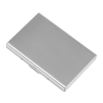 Realaiot 1pc Card Holder Men RFID Blocking Aluminum Metal Slim Wallet Money Bag Anti-scan Credit Card Holder Thin Case Small Male Purses