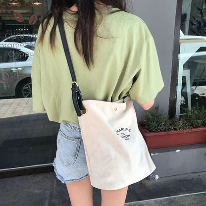 Realaiot Casual Canvas Large Capacity Bag Women Handbags Designer Letters Shoulder Crossbody Bags Luxury Big Shopper Bag Purse