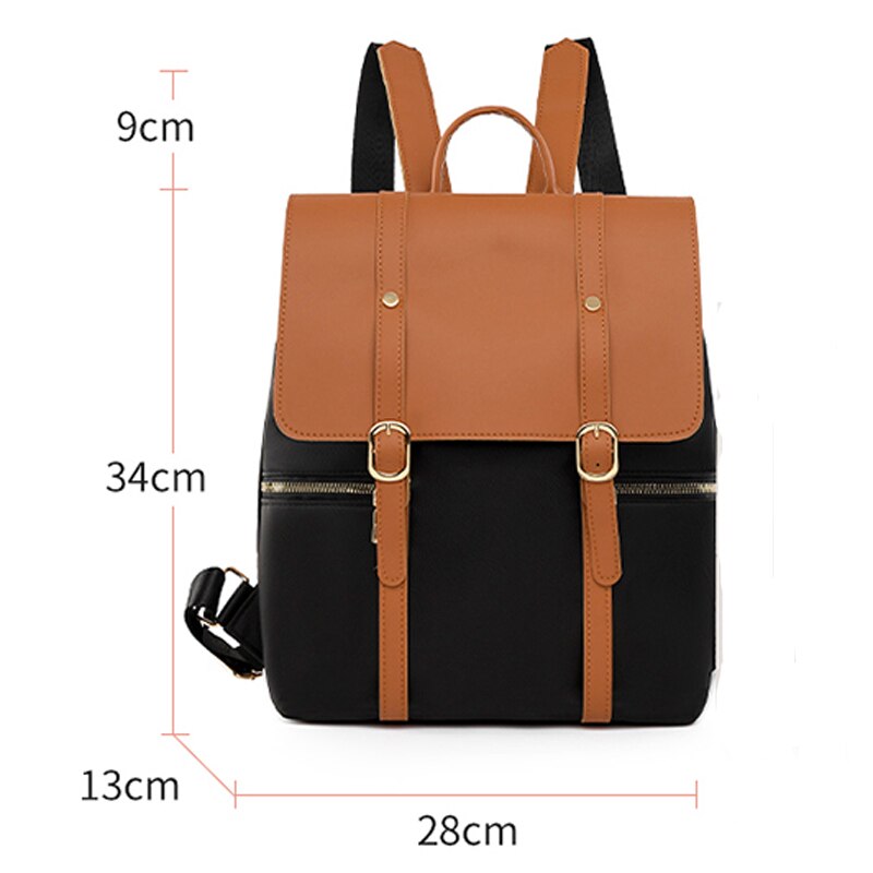 Realaiot Women Backpack Bags New Fashion Travel Bags Waterproof Large Capacity Laptop Backbag Girl Schoolbag Designer Female Bagpack