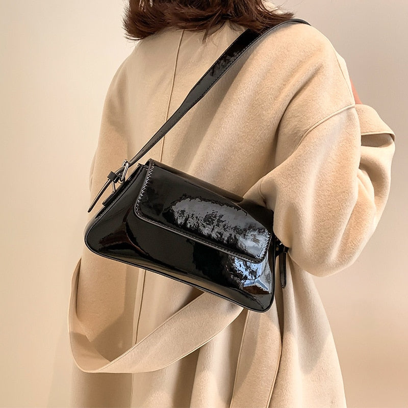 Realaiot Fashion Shoulder Bags for Women New Quality PU Leather Crossbody Bag Brand Winter Handbags and Purses Female Party Clutch