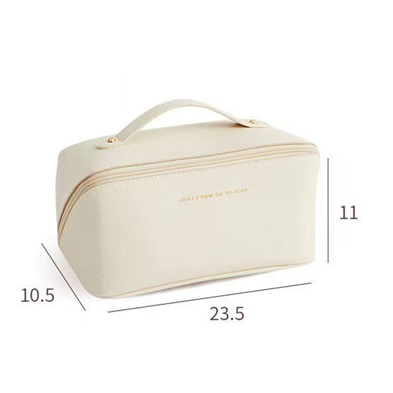 Cyflymder New Ins Portable Makeup Bag Large-Capacity Travel Cosmetic Bag Women Waterproof Storage Case Multifunction Toiletry Organizer