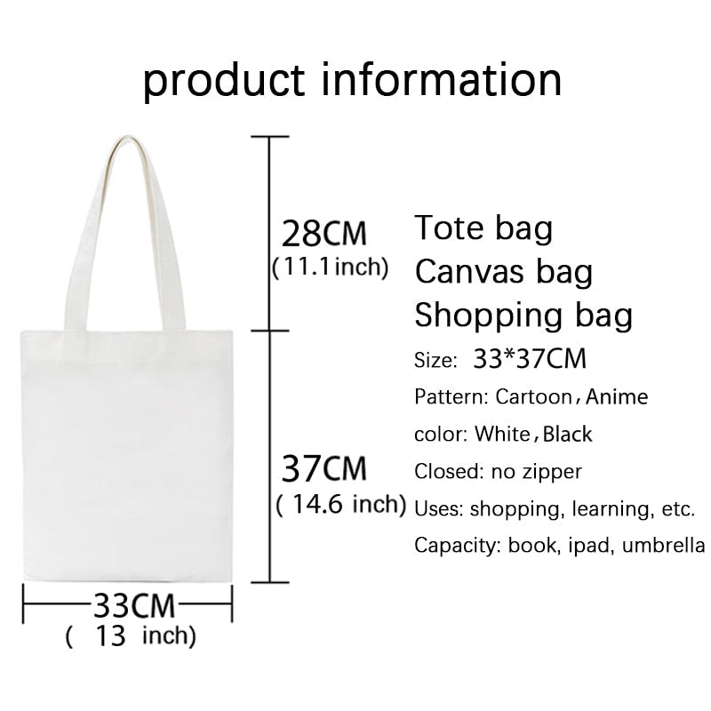 Realaiot I CARRY THE SHIT Fashion Shopper Bag Russian Ukrain Letter Print Canvas Black Shopping Bags ECO Girl Students Shoulder Bag