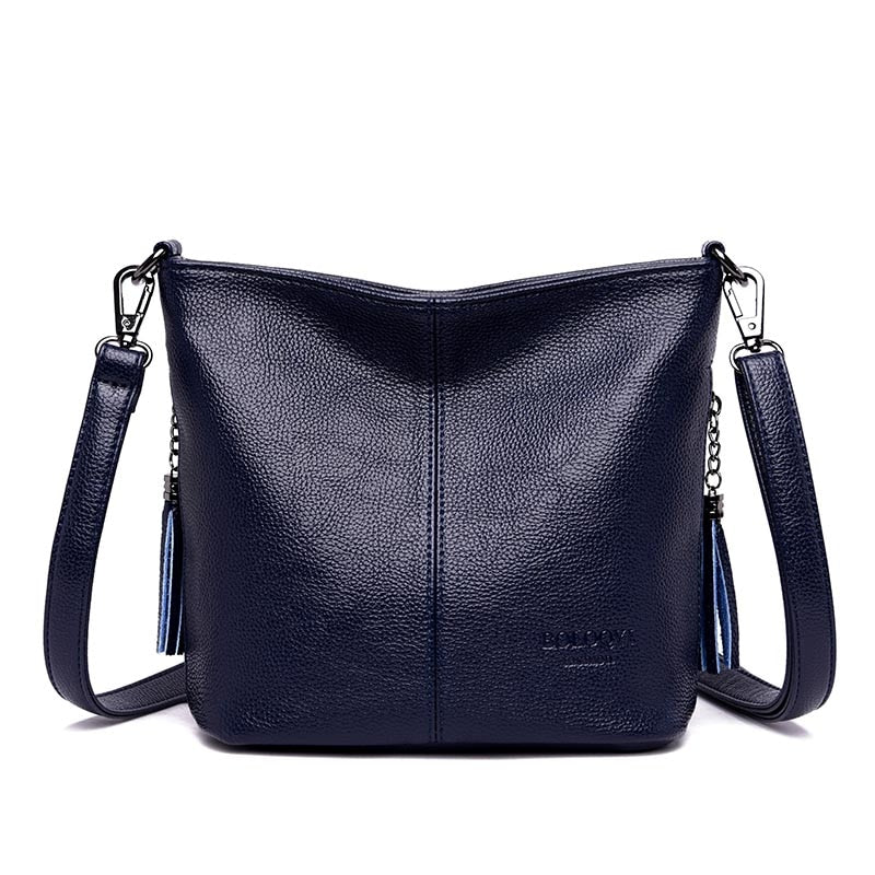 Realaiot Soft Leather Hand Crossbody Bags for Women New Luxury Handbags Women Casual Shoulder Bag Designer Tote Bag bolsa feminina