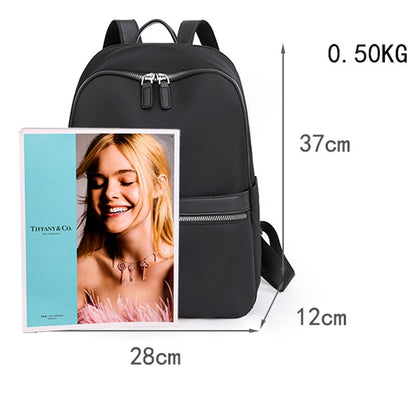 Realaiot Fashion Backpack Women Oxford Cloth Shoulder Bags School Bags for Teenage Girls Simiple Ladies Travel Backpack Mochila Feminina