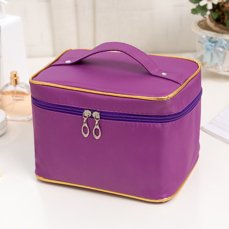 Cyflymder Portable Travel Wash Bag Female Transparent Waterproof Makeup Storage Pouch Large Capacity Cosmetic Organizer Beauty