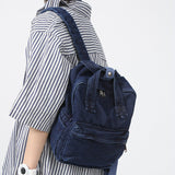 Realaiot Denim Canvas Female Backpack College Student School Bag For Teenager Girls Vintage Women Kawaii Backpack Ladies Travel Book Bag