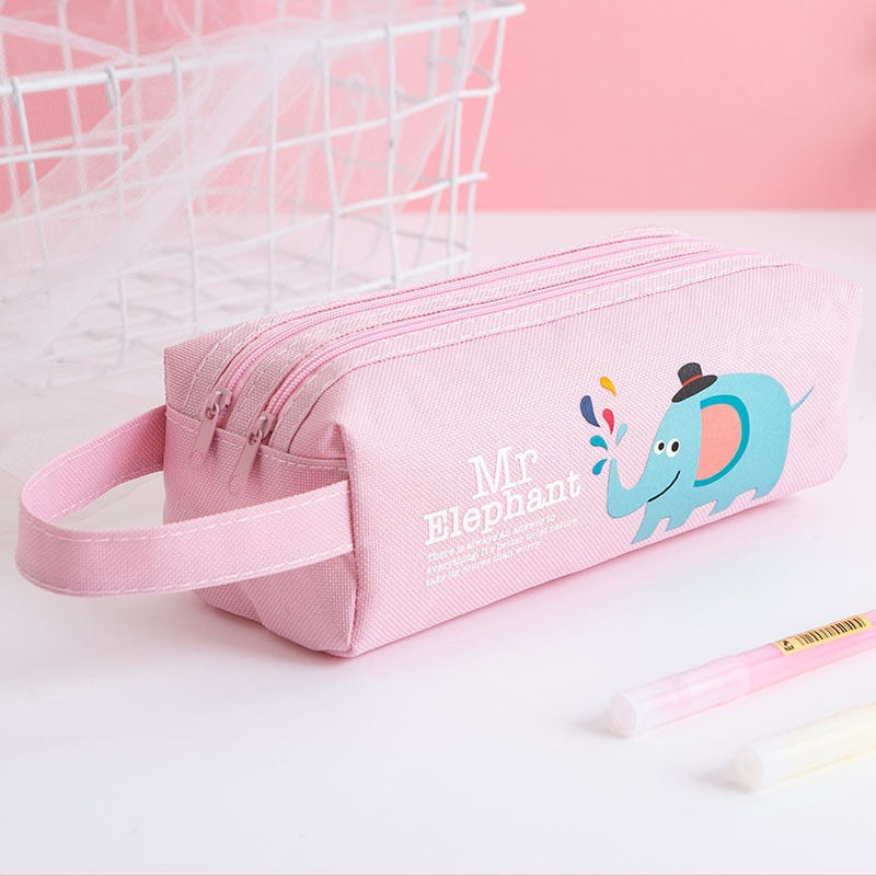 Cyflymder Pencil Case Kawaii Korean Stationery Pencil Pouch Large Capacity Pencil Bag Astuccio Estojo Escolar Trousse Scolaire Pencilcase