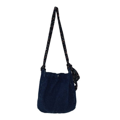 Cyflymder New Canvas Shoulder Bags For Women Casual Female Handbags Jeans Big Shopping Eco Bag Denim Large Capacity Crossbody Bags