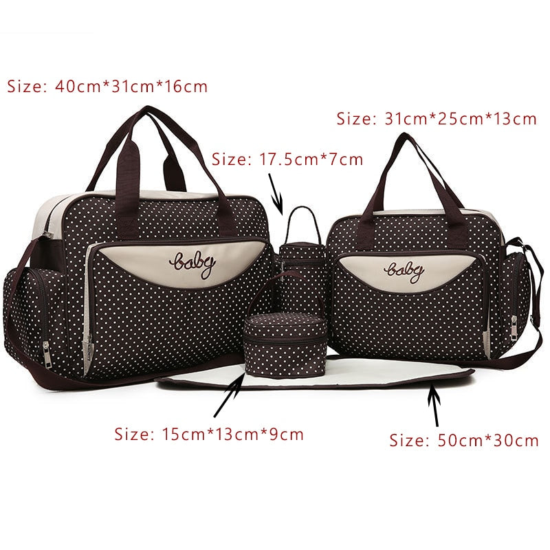 Realaiot Hot Sell Diaper Bag Maternity Packs Shoulder Baby Bag Women Travel Handbag for Baby Nursing Mummy Maternity Nappy Bag