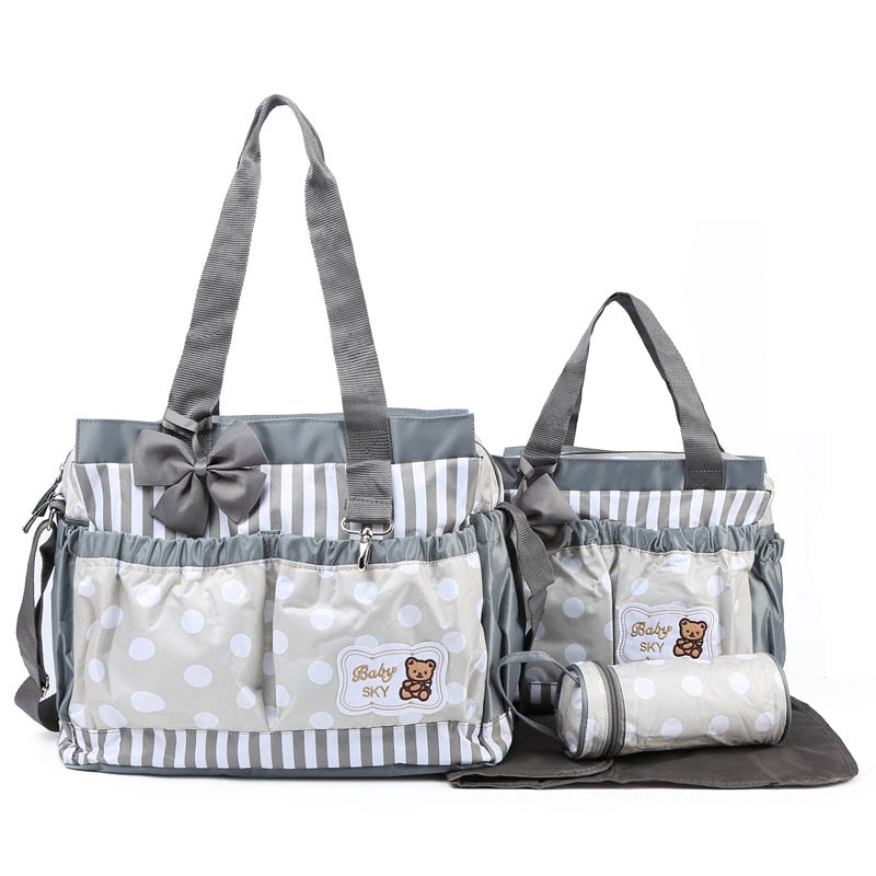 Realaiot Hot Sell Diaper Bag Maternity Packs Shoulder Baby Bag Women Travel Handbag for Baby Nursing Mummy Maternity Nappy Bag