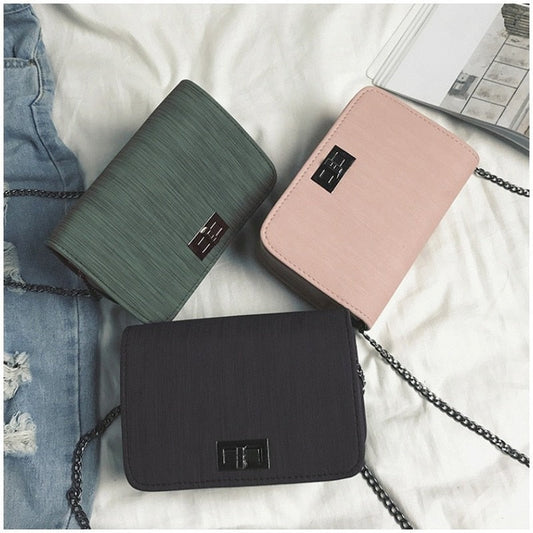 Realaiot Women Shoulder Bag Luxury Handbags Women Bags Designer Version Wild Girls Small Square Messenger Bag Bolsa Feminina