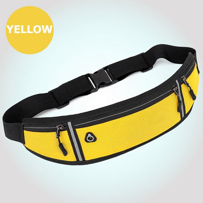 Cyflymder Professional Running Waist Bag Sports Belt Pouch Mobile Phone Case Men Women Hidden Pouch Gym SportsBags Running Belt Waist Pack