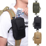 Cyflymder Molle Tactical waist Bag Outdoor Emergency edc pouch Phone Pack Sports Climbing Running Accessories Military Tool Hunting Bags