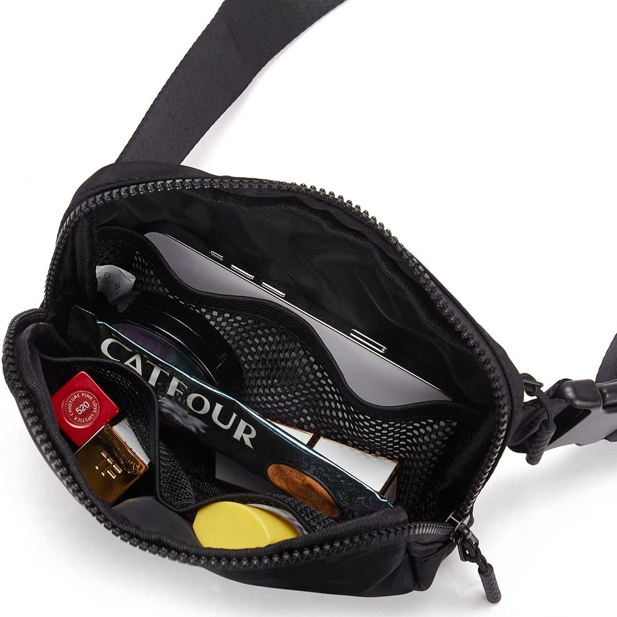 Realaiot Belt Bag Small Waist Bag Crossbody Fanny Packs for Women Men Waterproof Everywhere Fanny Pack for Sports Running Outing