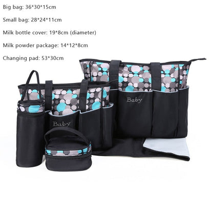 Realaiot Hot Sell Diaper Bag Maternity Packs Shoulder Baby Bag Women Travel Handbag for Baby Nursing Mummy Maternity Nappy Bag