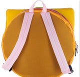 Realaiot Cute Retro Hamburger Kawaii Shoulder Bag High Capacity Pu Leather Student Backpack Women Bag School Backpack College Students
