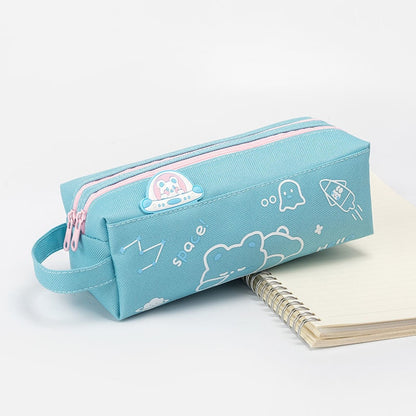 Cyflymder Pencil Case Kawaii Korean Stationery Pencil Pouch Large Capacity Pencil Bag Astuccio Estojo Escolar Trousse Scolaire Pencilcase