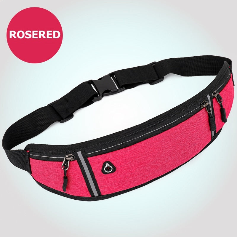 Cyflymder Professional Running Waist Bag Sports Belt Pouch Mobile Phone Case Men Women Hidden Pouch Gym SportsBags Running Belt Waist Pack