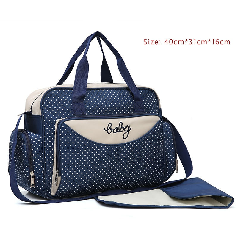 Realaiot Hot Sell Diaper Bag Maternity Packs Shoulder Baby Bag Women Travel Handbag for Baby Nursing Mummy Maternity Nappy Bag