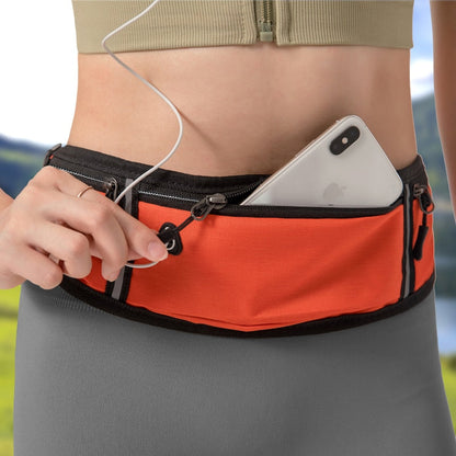 Cyflymder Professional Running Waist Bag Sports Belt Pouch Mobile Phone Case Men Women Hidden Pouch Gym SportsBags Running Belt Waist Pack