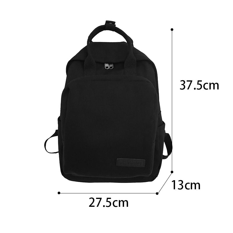 Realaiot Green Women's School Bag for Teenage Girls High Quality Nylon Backpack Ladies Large Capacity Rucksacks Solid Female Backpacks