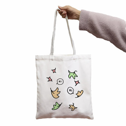 Realaiot BAG Heartstopper Leaves Funny Print Cool Women Shopper Bag Shopper White Women Fashion shopper shoulder bags Tote bag,Drop Ship