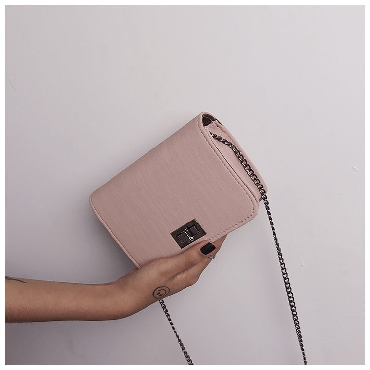 Realaiot Women Shoulder Bag Luxury Handbags Women Bags Designer Version Wild Girls Small Square Messenger Bag Bolsa Feminina