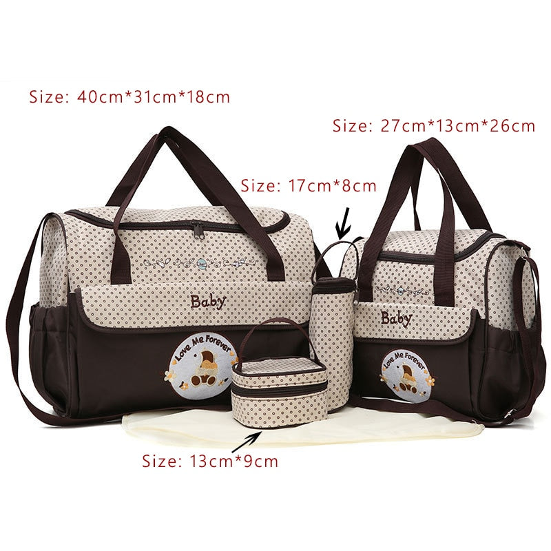 Realaiot Hot Sell Diaper Bag Maternity Packs Shoulder Baby Bag Women Travel Handbag for Baby Nursing Mummy Maternity Nappy Bag