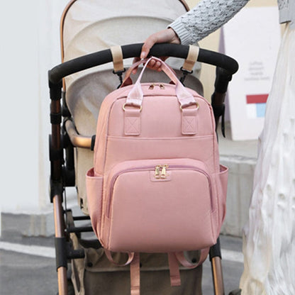 Cyflymder Mummy bag USB Diaper Bag Baby Care Large Capacity Mom Backpack Mummy Maternity Wet Bag Waterproof Baby Pregnant Bag Nappy Bag