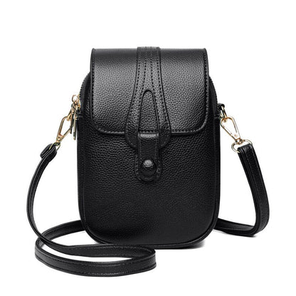 Realaiot Small Handbag for Women Solid Color Crossbody Bag Shoulder Bag Female High Quality Messenger Bag Ladies Phone Purse