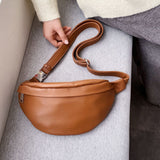 Realaiot Casual Waist Bag Women Chest Bag Shoulder Bags Female PU Leather Belt Bags Female Bolso Fanny Pack