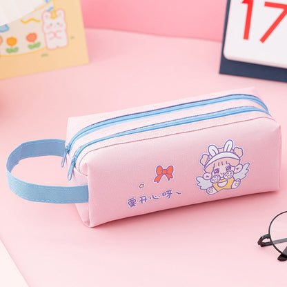 Cyflymder Pencil Case Kawaii Korean Stationery Pencil Pouch Large Capacity Pencil Bag Astuccio Estojo Escolar Trousse Scolaire Pencilcase