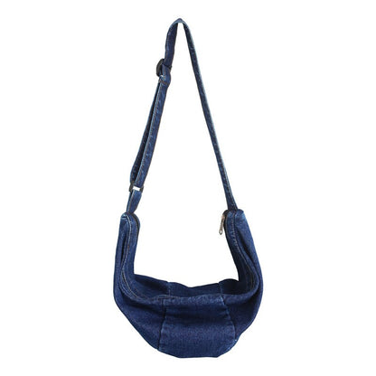 Cyflymder New Canvas Shoulder Bags For Women Casual Female Handbags Jeans Big Shopping Eco Bag Denim Large Capacity Crossbody Bags