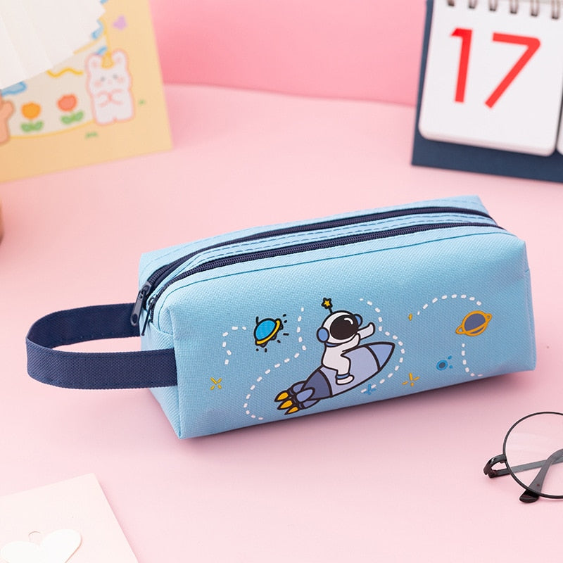 Cyflymder Pencil Case Kawaii Korean Stationery Pencil Pouch Large Capacity Pencil Bag Astuccio Estojo Escolar Trousse Scolaire Pencilcase