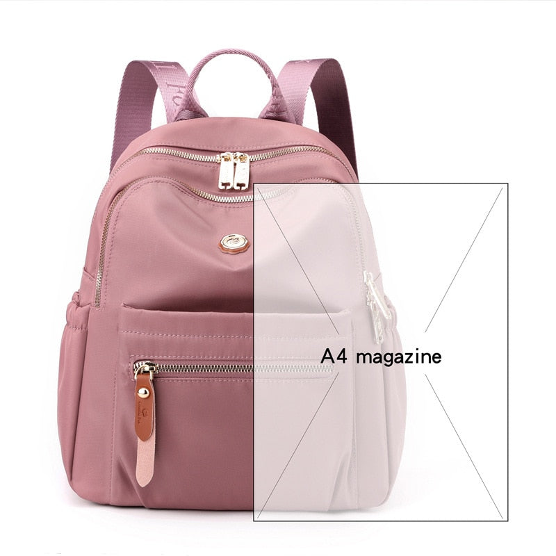 Realaiot Fashion Small Women's Backpack Korean Style Student School Bags For Girls Casual Feminina Travel Backpack Mochilas