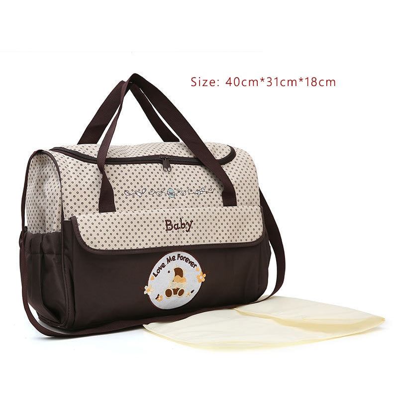 Realaiot Hot Sell Diaper Bag Maternity Packs Shoulder Baby Bag Women Travel Handbag for Baby Nursing Mummy Maternity Nappy Bag