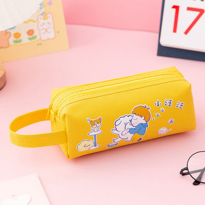 Cyflymder Pencil Case Kawaii Korean Stationery Pencil Pouch Large Capacity Pencil Bag Astuccio Estojo Escolar Trousse Scolaire Pencilcase