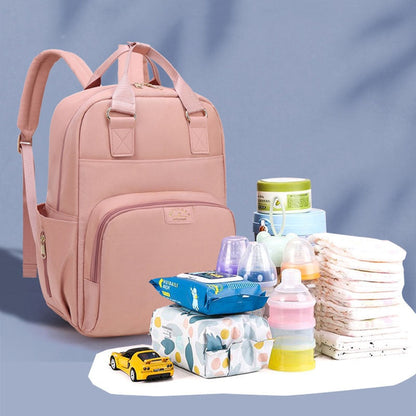 Cyflymder Mummy bag USB Diaper Bag Baby Care Large Capacity Mom Backpack Mummy Maternity Wet Bag Waterproof Baby Pregnant Bag Nappy Bag