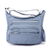 Cyflymder New Women Shoulder Bags Large Capacity Nylon Messenger Bags Simple Multi-Pockets Waterproof Crossbody Mommy Travel Handbags