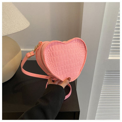 Realaiot Fashion Vintage Heart Women Handbags Luxury Designer Handbag Heart Bags for Women Women's Shoulder Messenger Trend