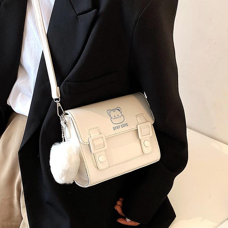 Cyflymder New Fashion Women Bag Cute Crossbody Bag for Girl  Shoulder Bag Letter Messenger bag Harajuku Japanese Lolita Handbag