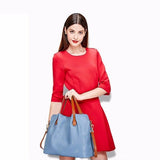 Realaiot Genuine Leather Women's Bag Fashion Commute Handbags Solid Color Tote Messenger Luxury Designer Shoulder Cossbody Bags Female