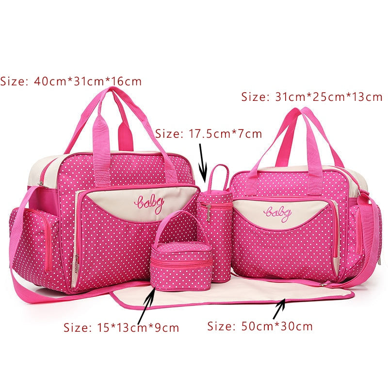 Realaiot Hot Sell Diaper Bag Maternity Packs Shoulder Baby Bag Women Travel Handbag for Baby Nursing Mummy Maternity Nappy Bag