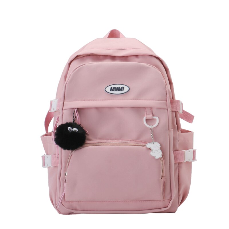 Cyflymder New Women's Backpack Simple Female Student Nylon School Bookbag Large Capacity Teenagers Bagpack High Quality Lady Rucksack