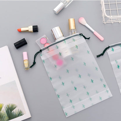 Realaiot Ins Transparent Simple Iron Mouth Clip Bag Small Things Storage Bag Coin Purse Multifunctional Lipstick Bags Portable Coin Bags